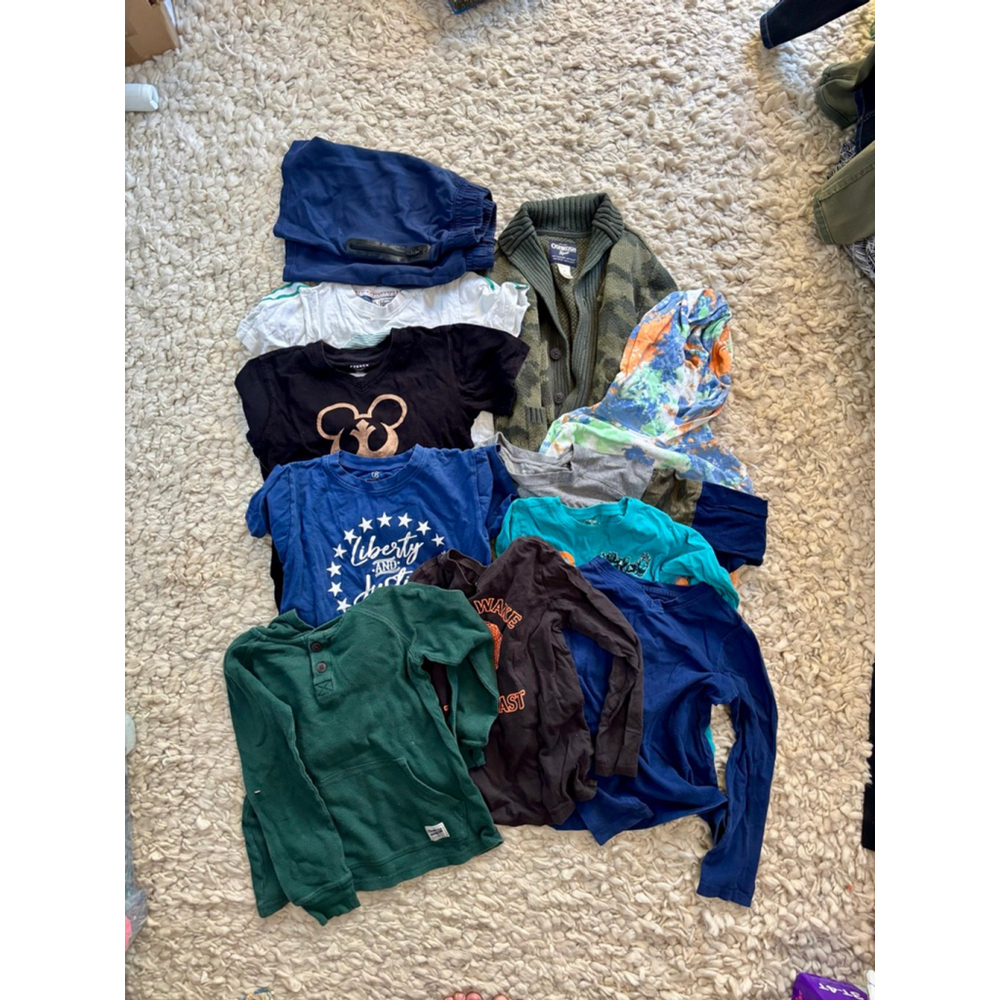 Boys Clothing Bundle Lot long Sleeve Tee T-shirts OshKosh B'gosh